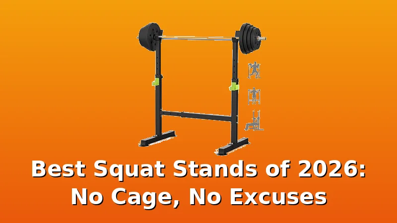 Best Squat Stands of 2026: No Cage, No Excuses - GainsLoft review with measurements and honest opinion