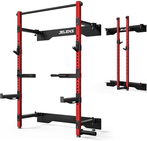 JELENS FS01 Folding Squat Rack (B0FXM8HDBC)